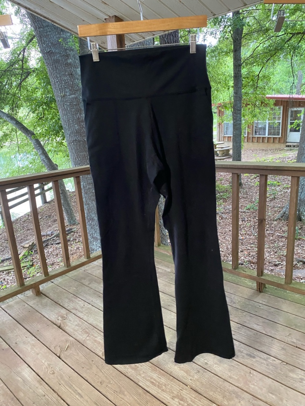 Aerie Black Women’s Flare Legging Pants